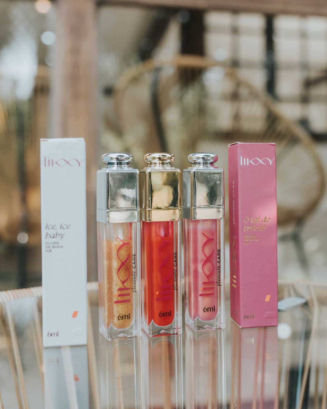 AURA: 2 Glosses & 1 Óleo